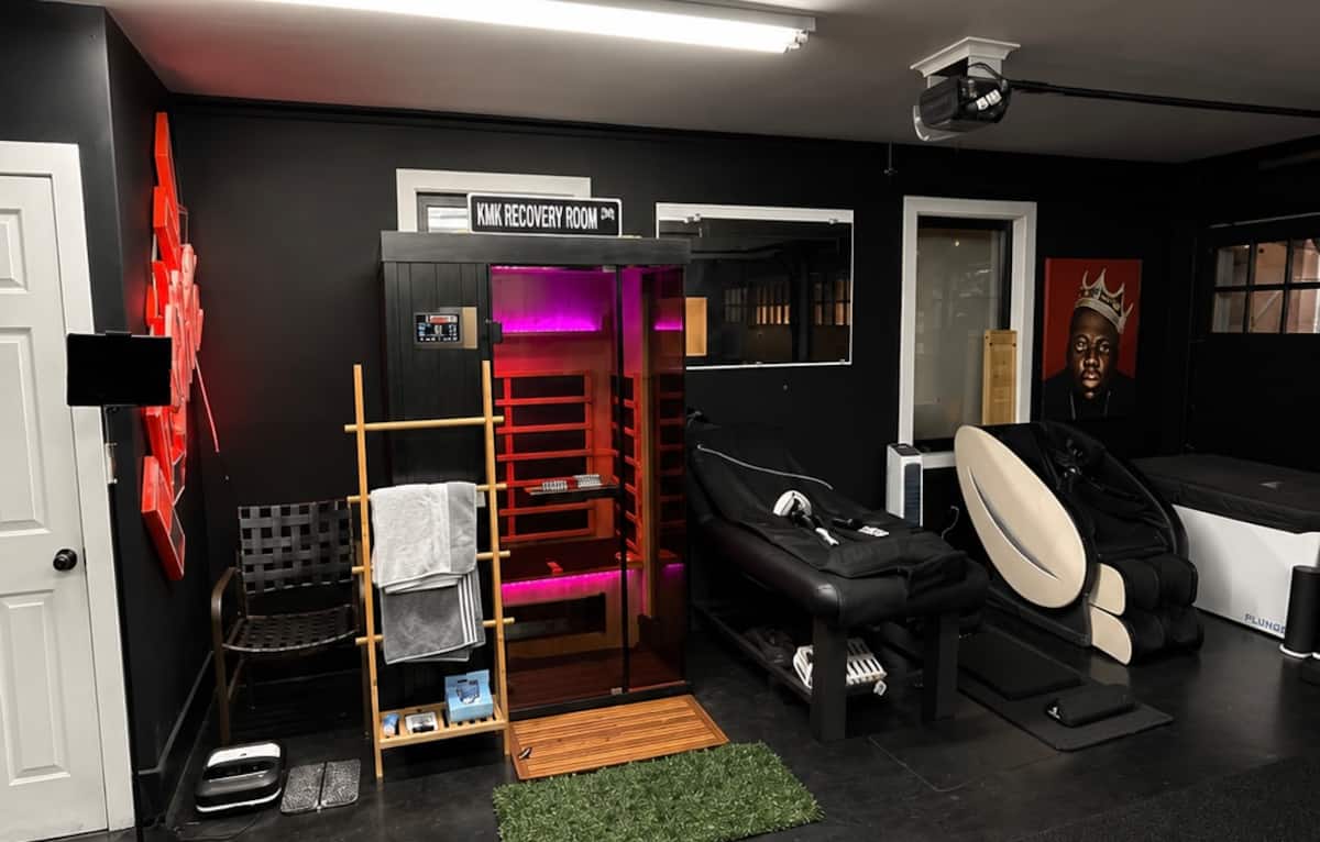Sauna & recovery room at Fairfield